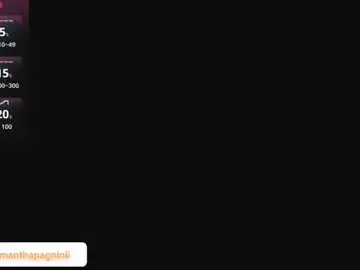 Chaturbate Nude Webcam of samantha_pagnini